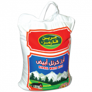 ارز جرين فارمز كرنل ابيض 5كيلو