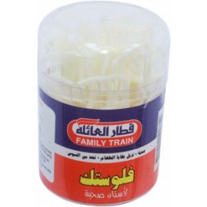 اعواد اسنان العائلة مع خيط 50حبه