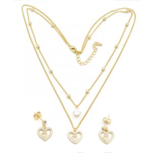 اف سي بيوتي قلادة القلب 18 ...