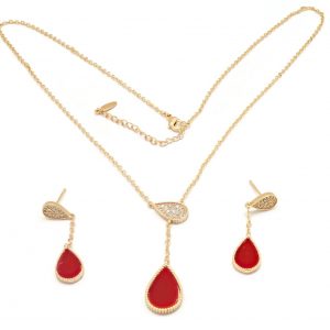 اف سي بيوتي قلادة ذهبية بتص...