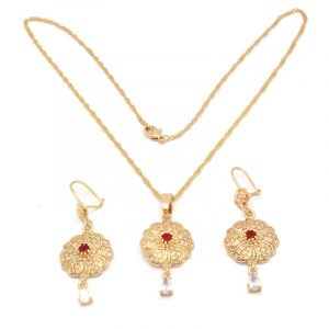 اف سي بيوتي قلادة من الحجر ...