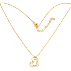 اف سي كولكشن قلادة القلب في...