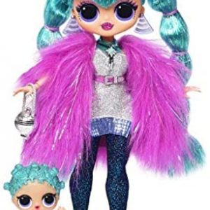 صورة ال أو ال سربرايز مجموعة دمى وينتر ديسكو، كوزميك نوفا وكوزميك كوين من أو إم جي