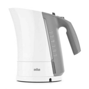  الغلاية الكهربائية براون سعة 1.7 لتر لون أبيض , BRWK300