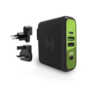 باور بنك مبالا بتقنية Qi مع شاحن لاسلكي بقدرة 10 وات