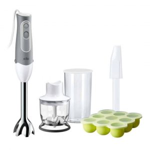 براون,خلاط يدوي, 600 واط, سرعتان لتحضير الطعام, أبيض, BRMQ523