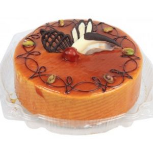 تورتة مخابزنا كراميل وسط