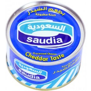 جبن السعودية شيدر علب 113جرام