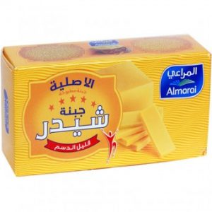 جبن المراعي شيدر قليل الدسم 454جرام