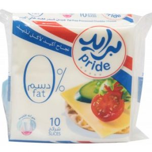 جبن برايد زيرو دسم شرائح 200جرام