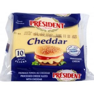 جبن بريزيدن شرائح برجر 200جرام