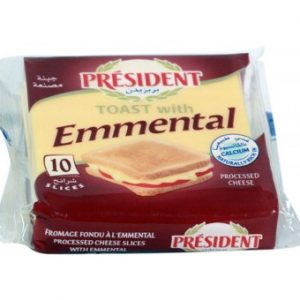 جبن بريزيدن شرائح توست 200جرام