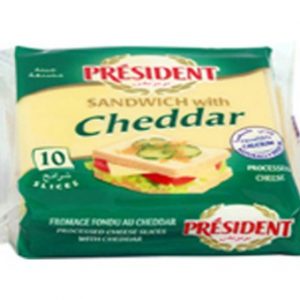 جبن بريزيدن شرائح سندوتش 200جرام