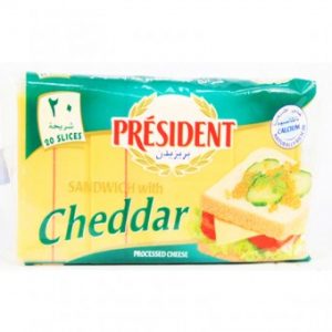 جبن بريزيدن شرائح سندوتش 400جرام
