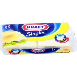 جبن كرافت سنجل شيدر شرائح 432ج