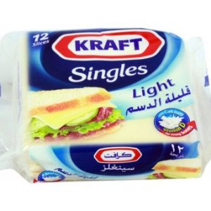 جبن كرافت شرائح سينغلز قد 216جرام