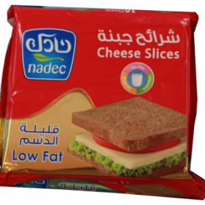 جبن نادك شرائح قليل الدسم 10حبه 200جرام