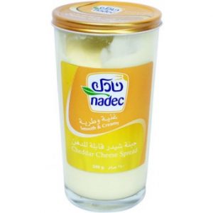 جبن نادك كاسات شيدر 240جرام