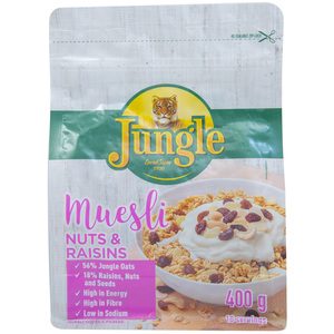 جنغل موسلي بالمكسرات و الزبيب ٤٠٠ جم