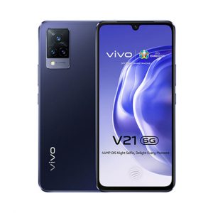 صورة جوال فيفو V21 رام 8 جيجا سعة 128 جيجا ، الجيل الخامس - ازرق