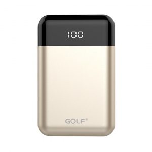 جولف باور بنك 10000mAh محمول للشحن السريع ,G51 PD + QC
