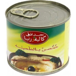 حمص حدائق كاليفورنيا طحينة 220 جرام