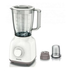 خلاط فيلبس ديلي كولكشن+مفرمة صغيرة, 1.5 لتر, 400 واط ,HR2102/05