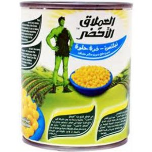 ذرة العملاق الاخضر بلا ملح وبلا سكر 198 جرام