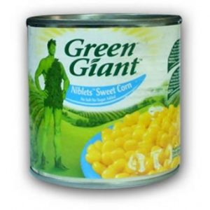 ذرة العملاق الاخضر بلا ملح وبلا سكر 340 جرام