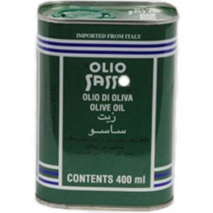 زيت زيتون ساسو علب 400مل