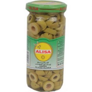 زيتون اليسا اخضر شرائح 500 جرام