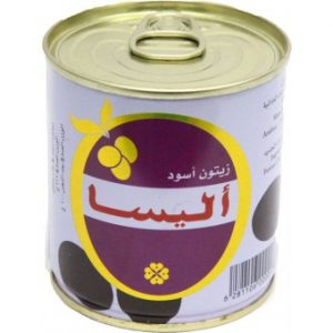 زيتون اليسا اسود علب 100 جرام