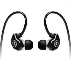 سماعة الرأس Mackie CR-Buds+ داخل الأذن مع ميكروفون مدمج - أسود