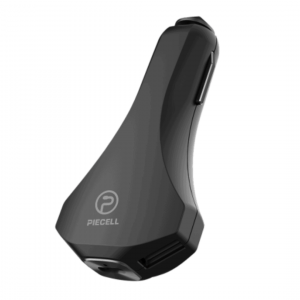 شاحن سيارة بايسل 3مخرج, 2يو اس بي, 1 تايب سي, أسود, C3C-B