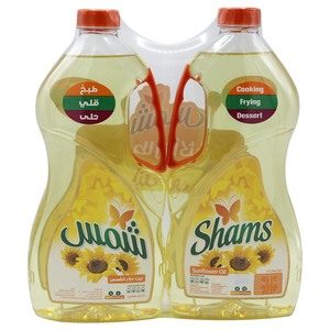 شمس زيت دوار الشمس ٢ x ١.٥ لتر