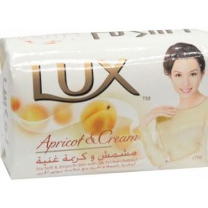 صابون لوكس مشمش وكريمة 170جرام