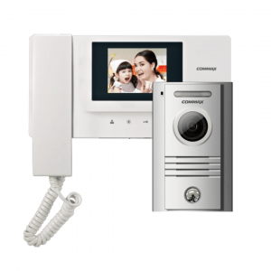 طقم انتركوم بوابة كوماكس شاشة + كاميرا بوابة