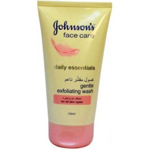 غسول وجه جونسون مقشر لطيف150مل