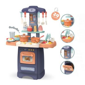 صورة فاميلي سنتر مطبخ كبير مع نور وموسيقي وحوض ماء