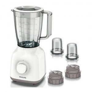 فيليبس خلاط,دورق بلاستيك,1.5 لتر,400 وات,أبيض,HR2113/05