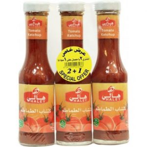 كاتشب طماطم هالي 2+1 340جرام