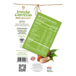 كرانشي كابريشيو تمر مخبوز وجبة خفيفة 80 جم