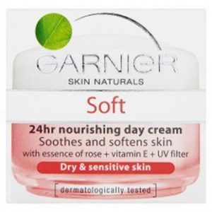 كريم غارنييه للبشره الجافه والحساسة 50مل