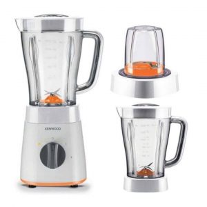 كينوود خلاط, 500 واط, 2 كأس خلاط سعة 2 لتر, مطحنة, OWBLP15.520WH