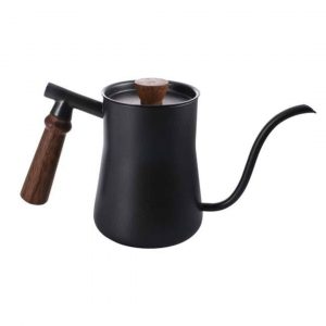 لا باريستا ابريق ترشيح قهوة اسود يد خشبي 700مل ,LB-751