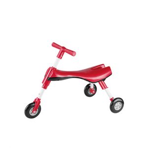 صورة ليمودو سكوتر 3 عجلات قابل للطي - أحمر