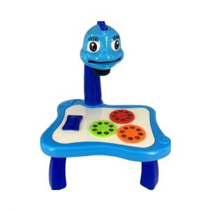 صورة ليمودو لعبة الرسم على هيئة جهاز عرض أزرق