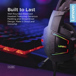 لينوفو سماعة رأس للألعاب HU85 أسود