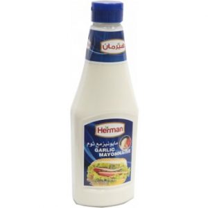مايونيز هيرمان بالثوم 473مل