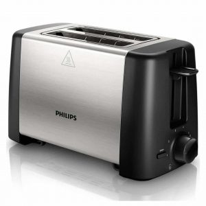 محمصة الخبز الكهربائية فيليبس ٢ شريحة, أسود ,HD4825/91